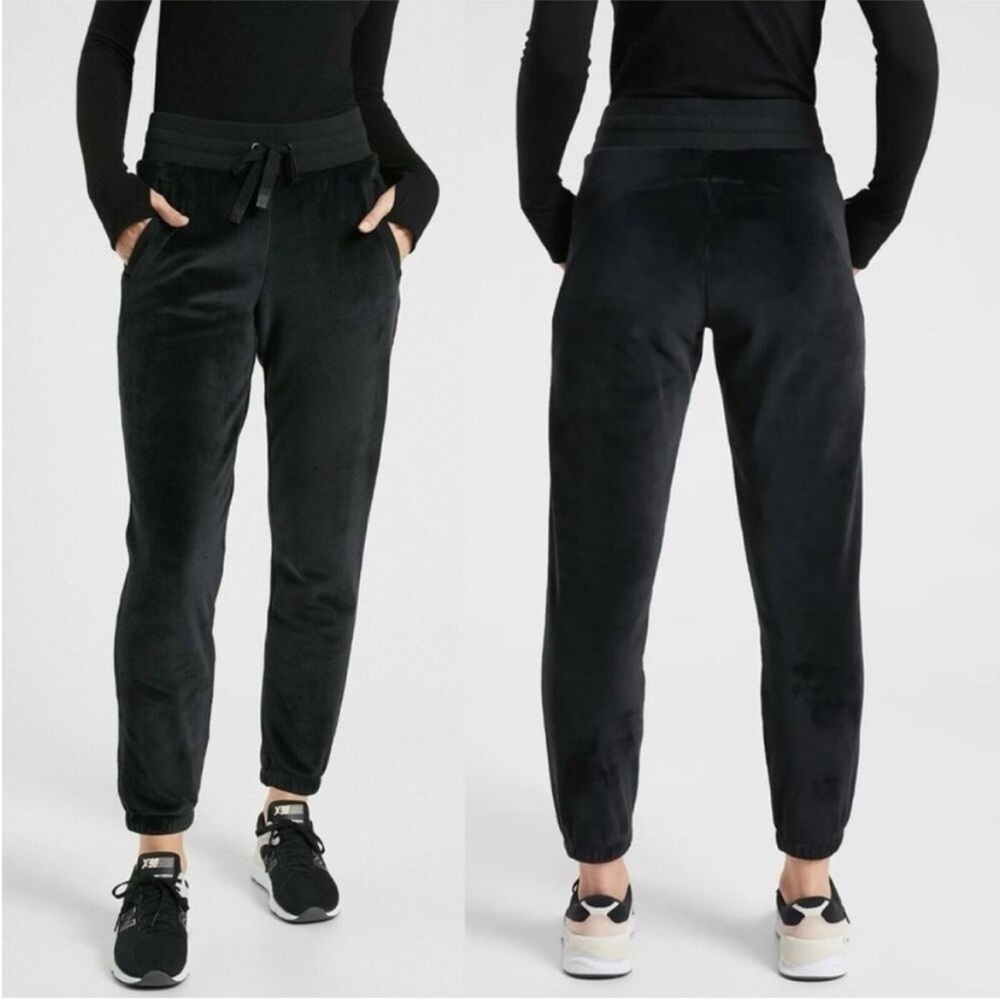 Athleta Recover Cozy Jogger Velour/Velvet - Double Karma Soft Inside and Out! - Picture 2 of 7